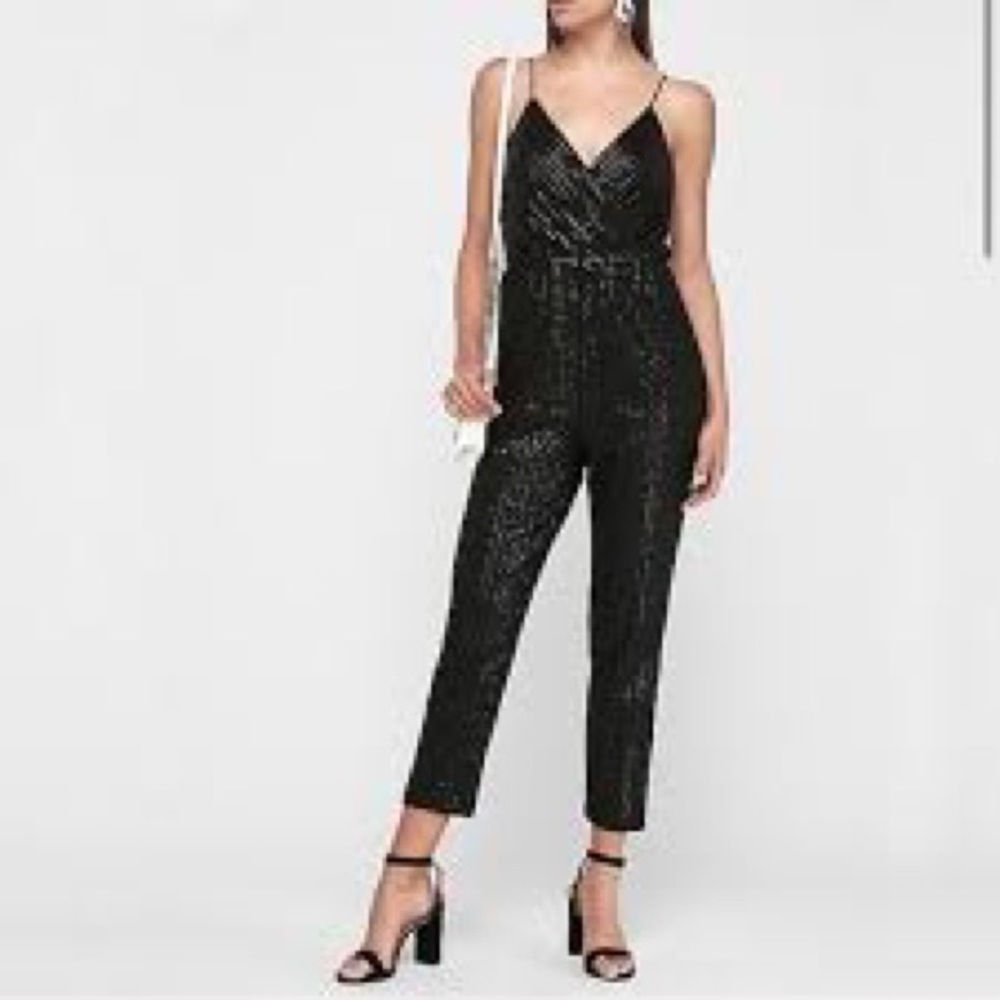Express Sequin Jumpsuit